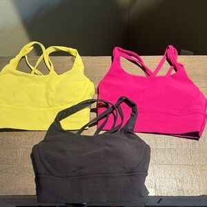 Lululemon Ribbed Sports Bras